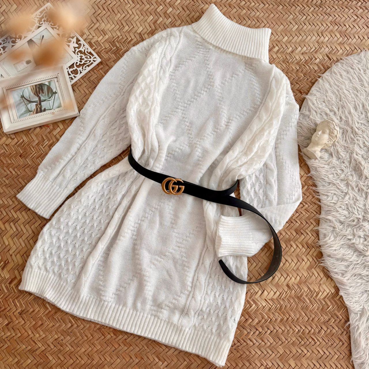 پیراهن بافت آیدا کدمحصول 2235