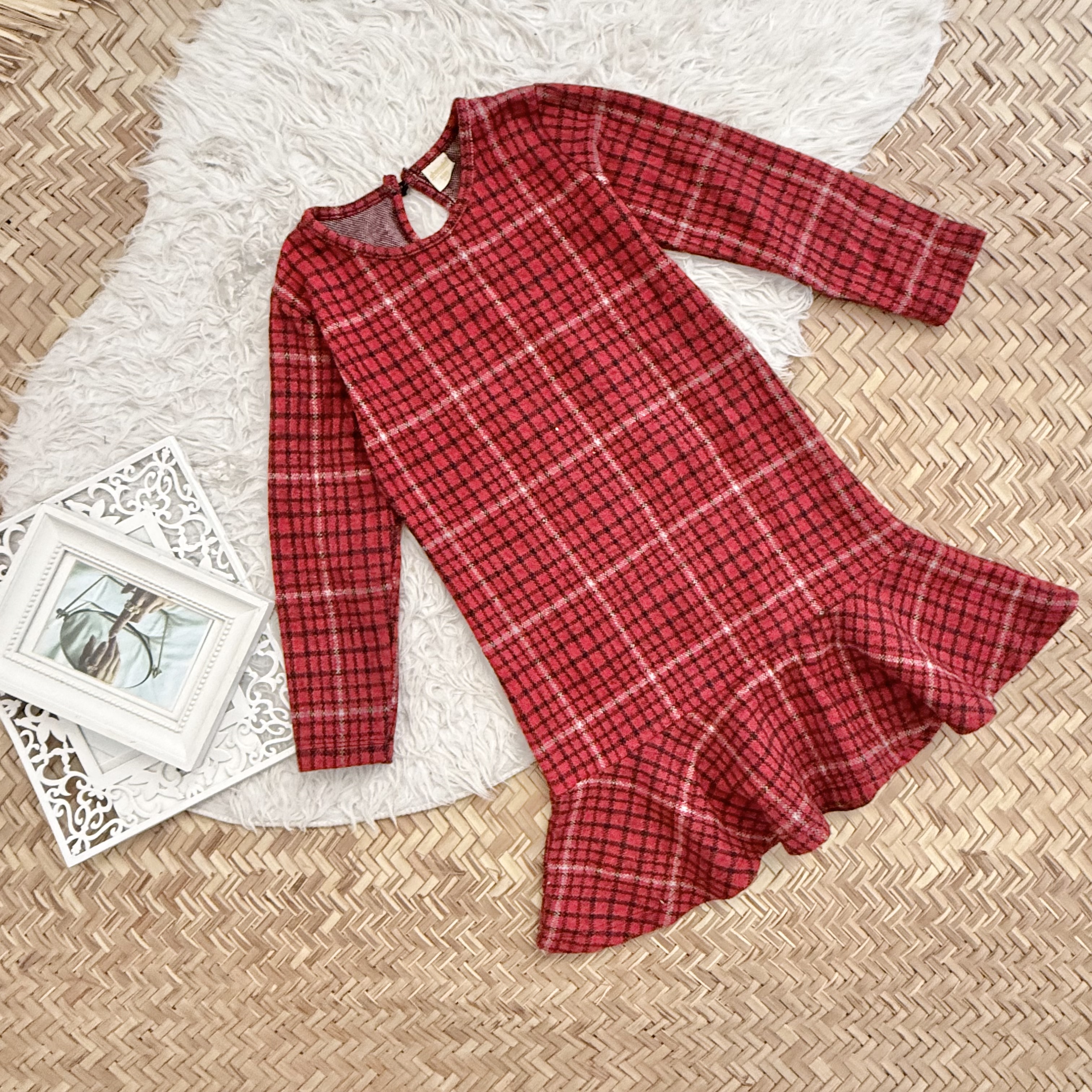 پیراهن بافت مجلسی بچگانه کدمحصول😉 2286